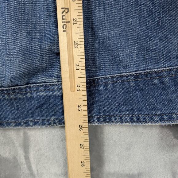 Tommy Hilfiger Jean Jacket Womens 1X Plus Denim Coat Y2K Preppy Vintage READ - Picture 4 of 11